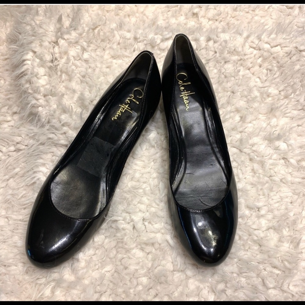 NEW Cole Haan Black Wedge 💕